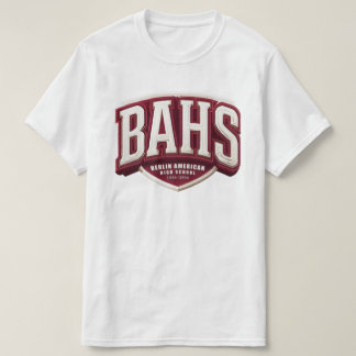 BAHS - Camiseta de la secundaria estadounidense de