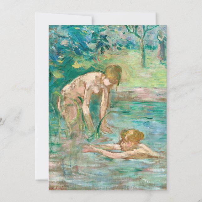 Baigneuses | Berthe Morisot (Anverso)