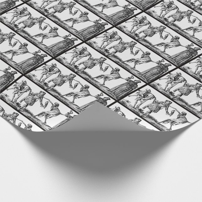 "Bailamos con el papel de embalaje de la plaga (Esquina)