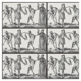 "Bailamos con la tela de la plaga negra de la