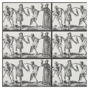 "Bailamos con la tela de la plaga negra de la