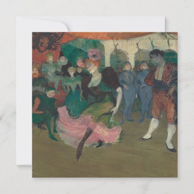 Bailando con la pintura Bolero - Toulouse-Lautrec (Anverso)