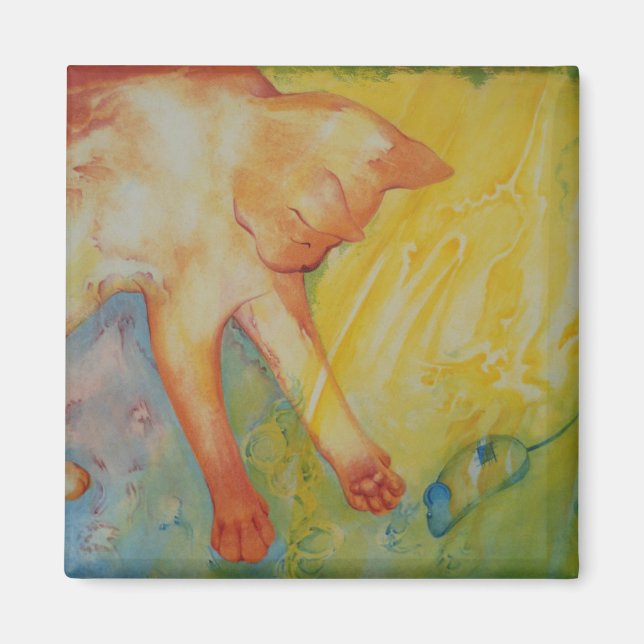 Bailando en un imán con parche (Frente)