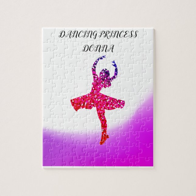 ¡BAILANDO LA PRINCESA DE PUZZLE CON NOMBRE PERSONA (Vertical)