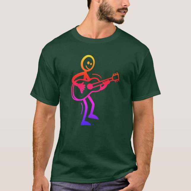 Bailando SAM Escoja su camiseta color (Anverso)