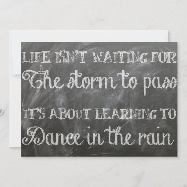 bailar bajo la lluvia (Anverso)