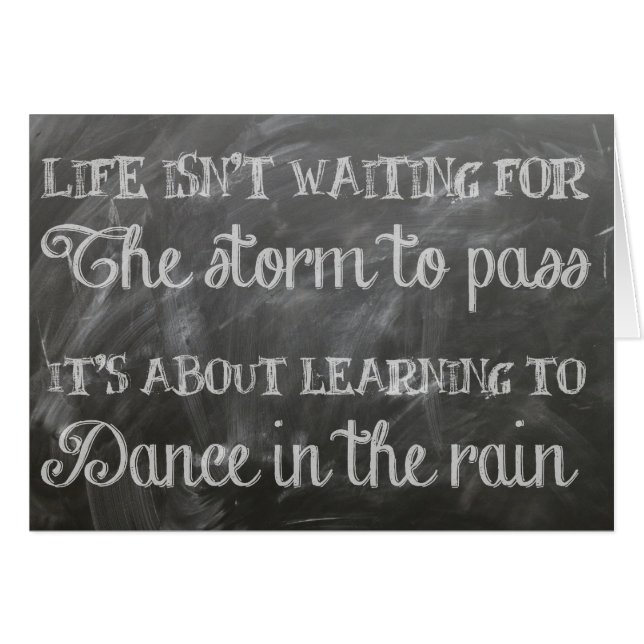 bailar bajo la lluvia (Anverso (Horizontal))