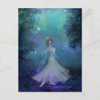 Bailar en la postal Woods 2