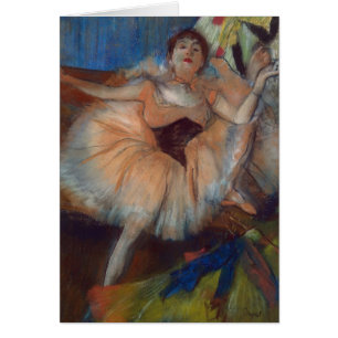 Bailarín asentado el   de Edgar Degas, 1879-80