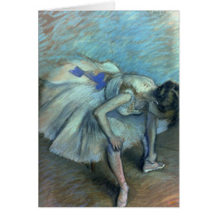 Bailarín asentado el de Edgar Degas, c.1881-83