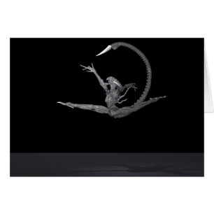 Bailarín de ballet desde el espacio