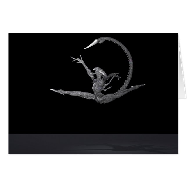 Bailarín de ballet desde el espacio (Anverso (Horizontal))