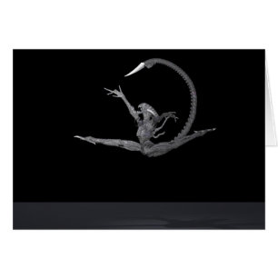 Bailarín de ballet desde el espacio