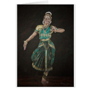 Bailarín de Bharatanatyam