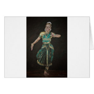 Bailarín de Bharatanatyam