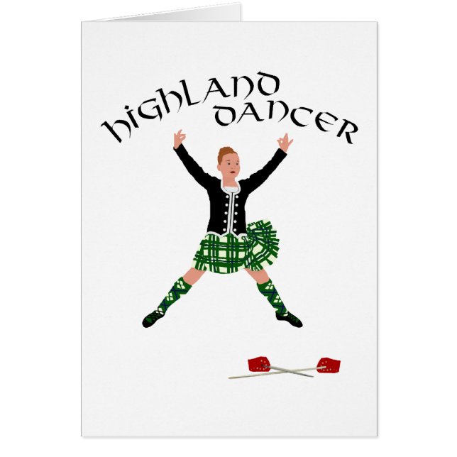Bailarín de espada escocés - Ghillie Callum (Frente)
