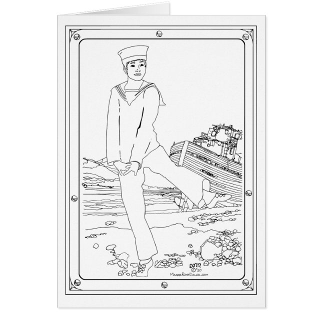 Bailarín de Highland de Escocia (Frente)