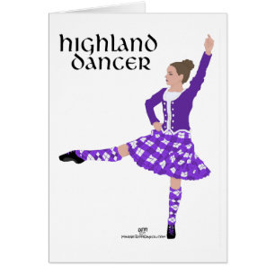Bailarín de Highland de Escocia