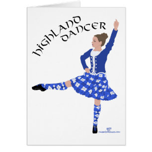 Bailarín de las Highlands escocesas