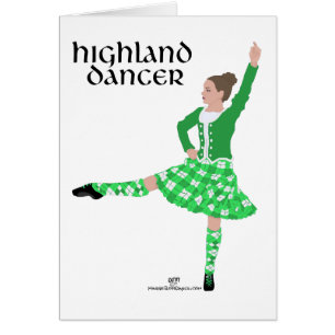 Bailarín de las Highlands escocesas