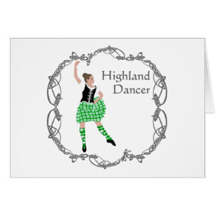 Bailarín de las Highlands escocesas Nudo celta Ver