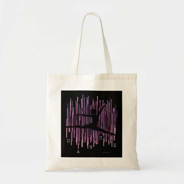 Bailarín de línea (v4) Bolsa tote (Frente)
