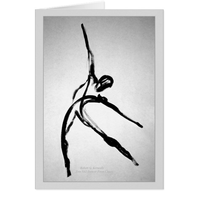 Bailarín de sexo masculino moderno (Frente)