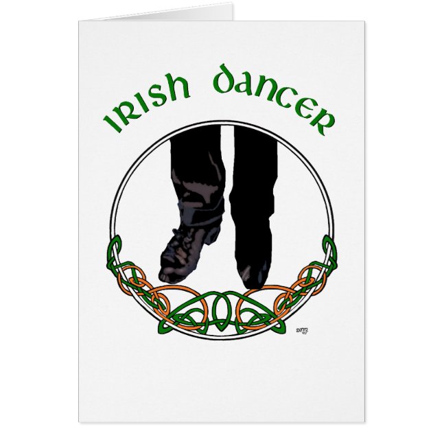 Bailarín de Step Irlandés - Masculino (Frente)