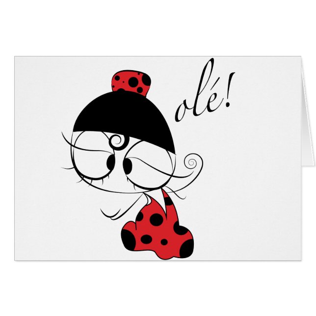 ¡Bailarín del flamenco viejo! (Anverso (Horizontal))