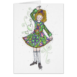 Bailarín del irlandés de Maeve