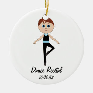 Bailarín del muchacho: Ornamento conmemorativo de