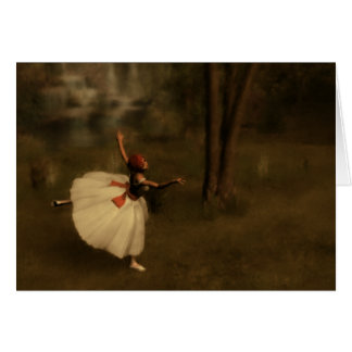 Bailarín en el jardín