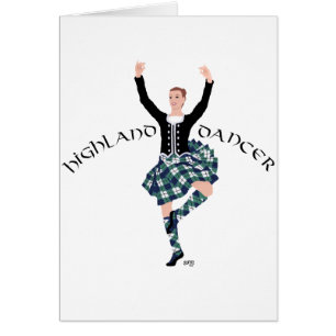 Bailarín escocés Highland Fling