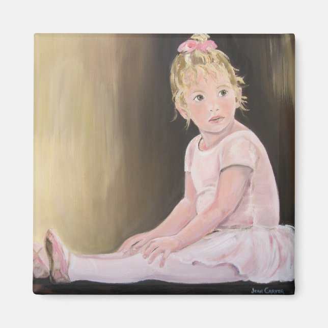 Bailarín pequeño - imán (Frente)