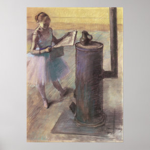 Bailarín que descansa por Edgar Degas, arte del