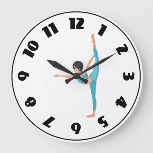Bailarín que estira el reloj