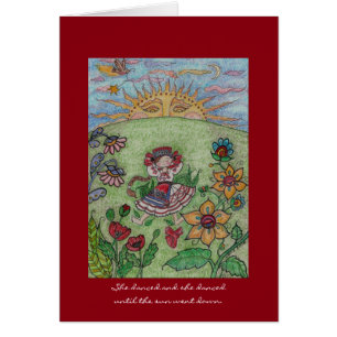 Bailarín ucraniano, hasta que el Sun fuera abajo