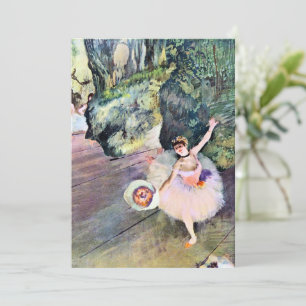 Bailarina con un Bouquet de flores de Edgar Degas