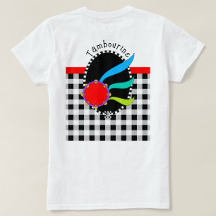 Bailarina Davidic con camiseta de Tambourine