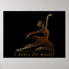 Bailarina de Arte de Línea Grácil - Bailo Para Mí