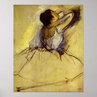 Bailarina de degas en impresión de Bella Artes ama