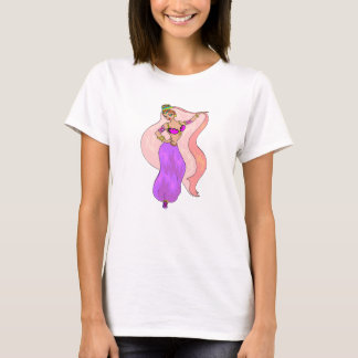 Bailarina de la danza del vientre - T - camiseta -