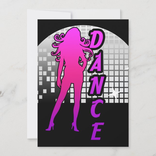 Bailarina de pelotas de disco. (Anverso)