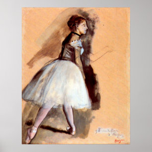 Bailarina de pie de Edgar Degas, Arte Antiguo de B
