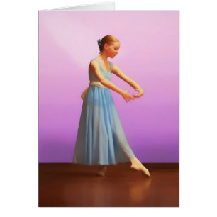 Bailarina en azul