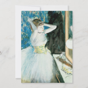 Bailarina en su sala de vestir Edgar Degas