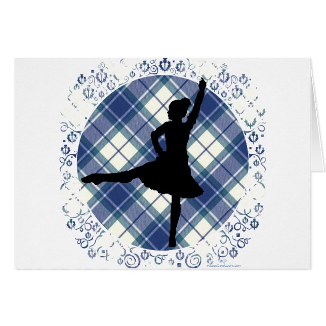 Bailarina Highland Eildon Tartan (Anverso (Horizontal))