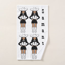 Bailarina/Majorette de blanco negro occidental #2