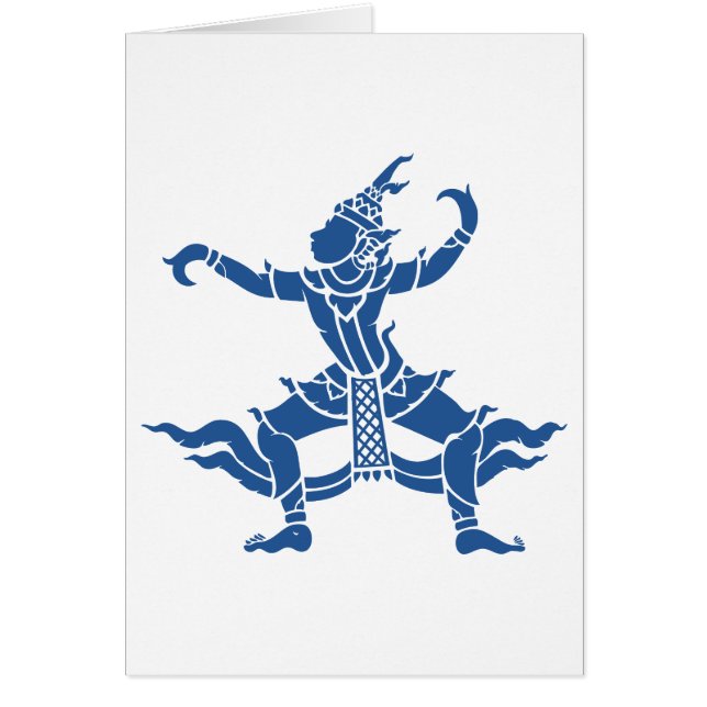 Bailarina tailandesa ⚠ ⚠ Rótulo tailandés (Frente)