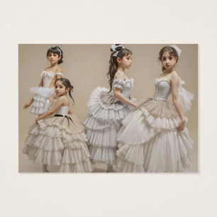 Bailarinas con trajes románticos